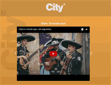 Tablet Screenshot of citytv.com.co